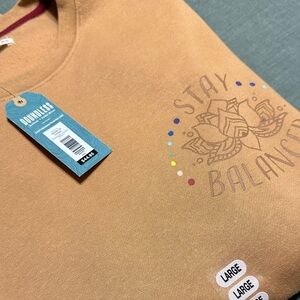 Stay Balanced Earthbound Sweater NWT